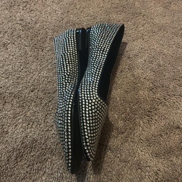🚨FLASH SALE! Zara brand new, never worn — Sparkly ballet flats w elongated toe. - Picture 2 of 4